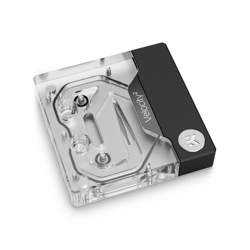 EKWB Quantum Velocity² D-RGB - 1200 Nickel + Plexi - مبرد